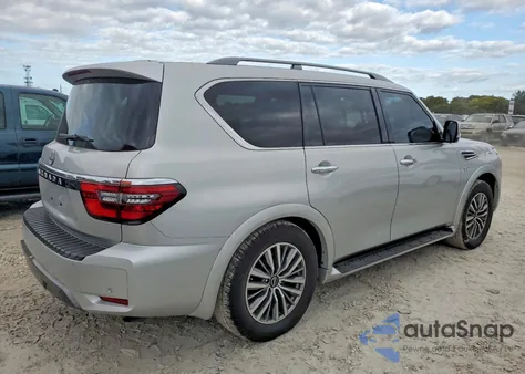 2021 Nissan Armada Sv z USA, uszkodzony, nr VIN JN8AY2AC7M9147066